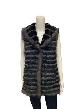 Adrienne Landau Fur Vest Size: L